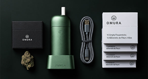 Welcome-back Kit: Series X1E, Flowerstick Travel Case and twelve packs of Flowersticks